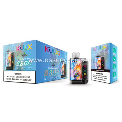 Netherlands Hot Sale Kulx 8800 Puffs Vape